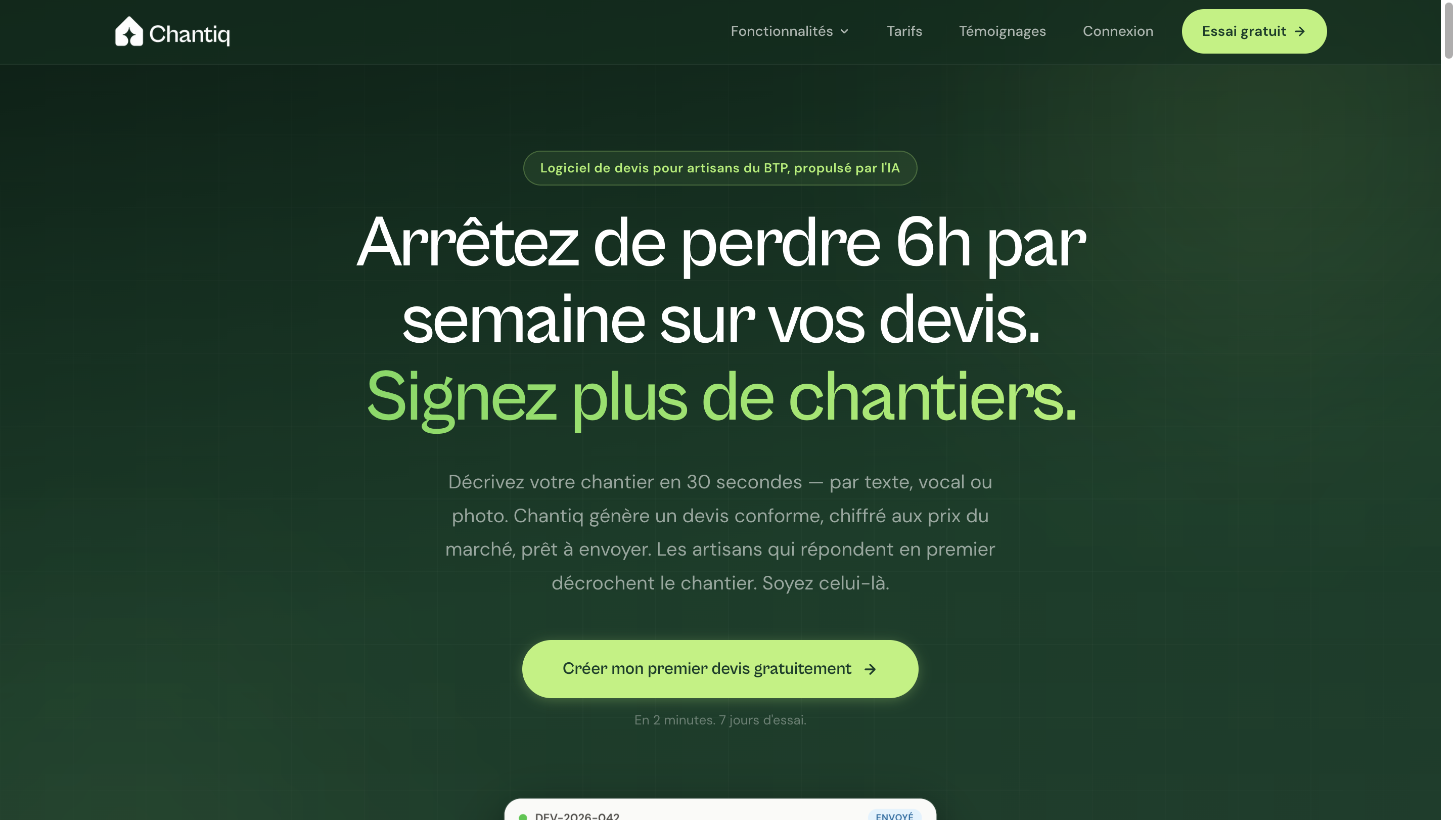 Chantiq