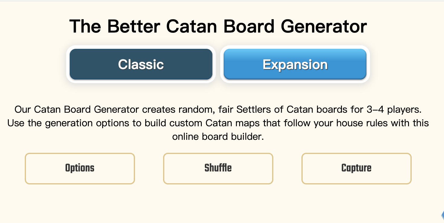  catan board generator logo
