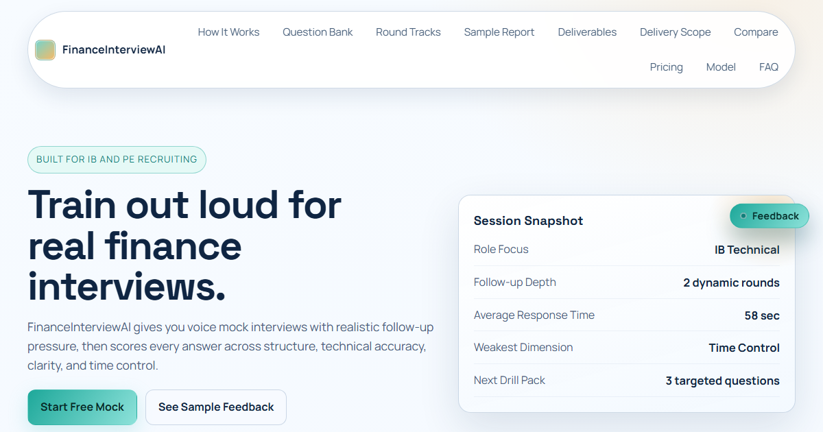 FinanceInterviewAI logo