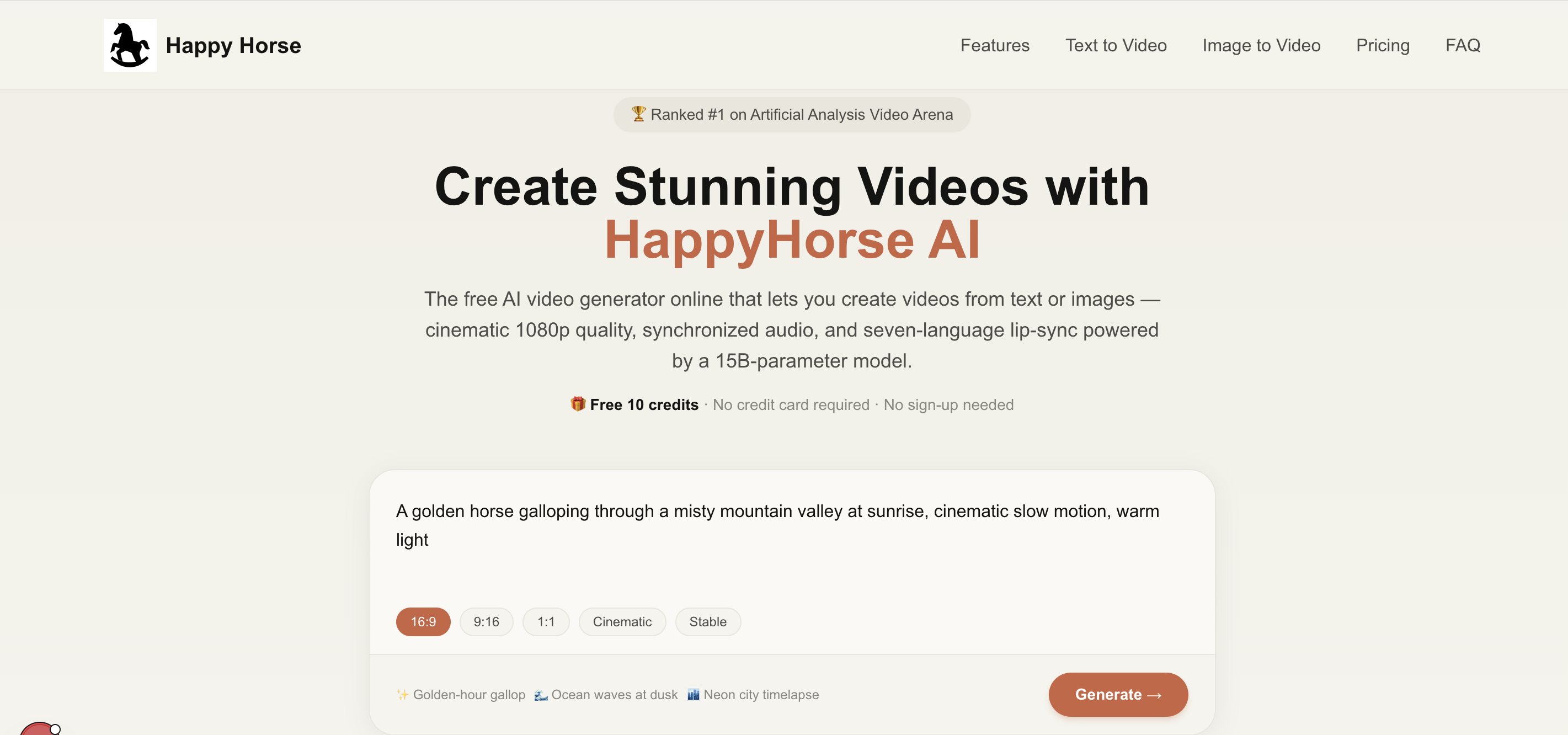 HappyHorse AI logo