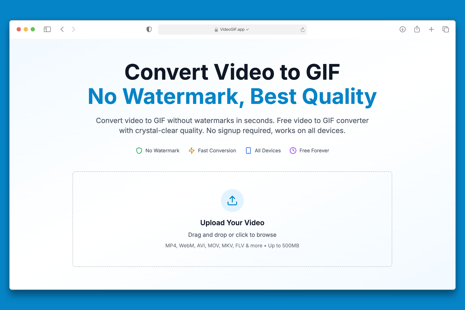 VideoGIF.app - Video to GIF Converter