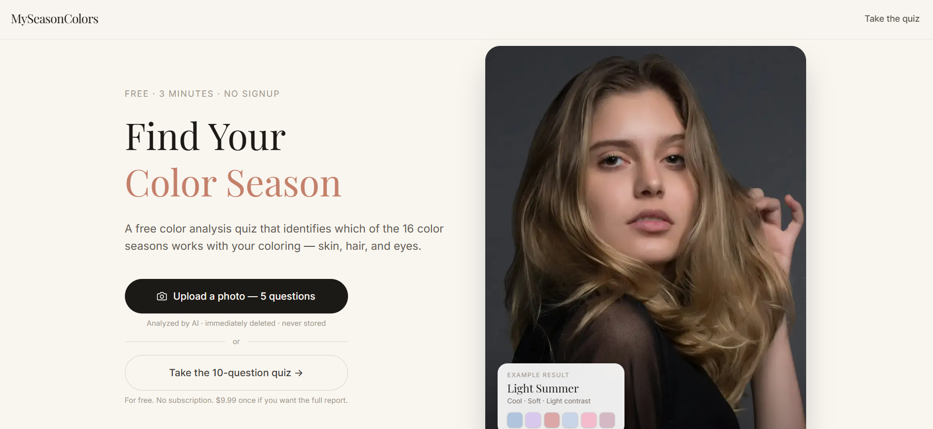 MySeasonColors