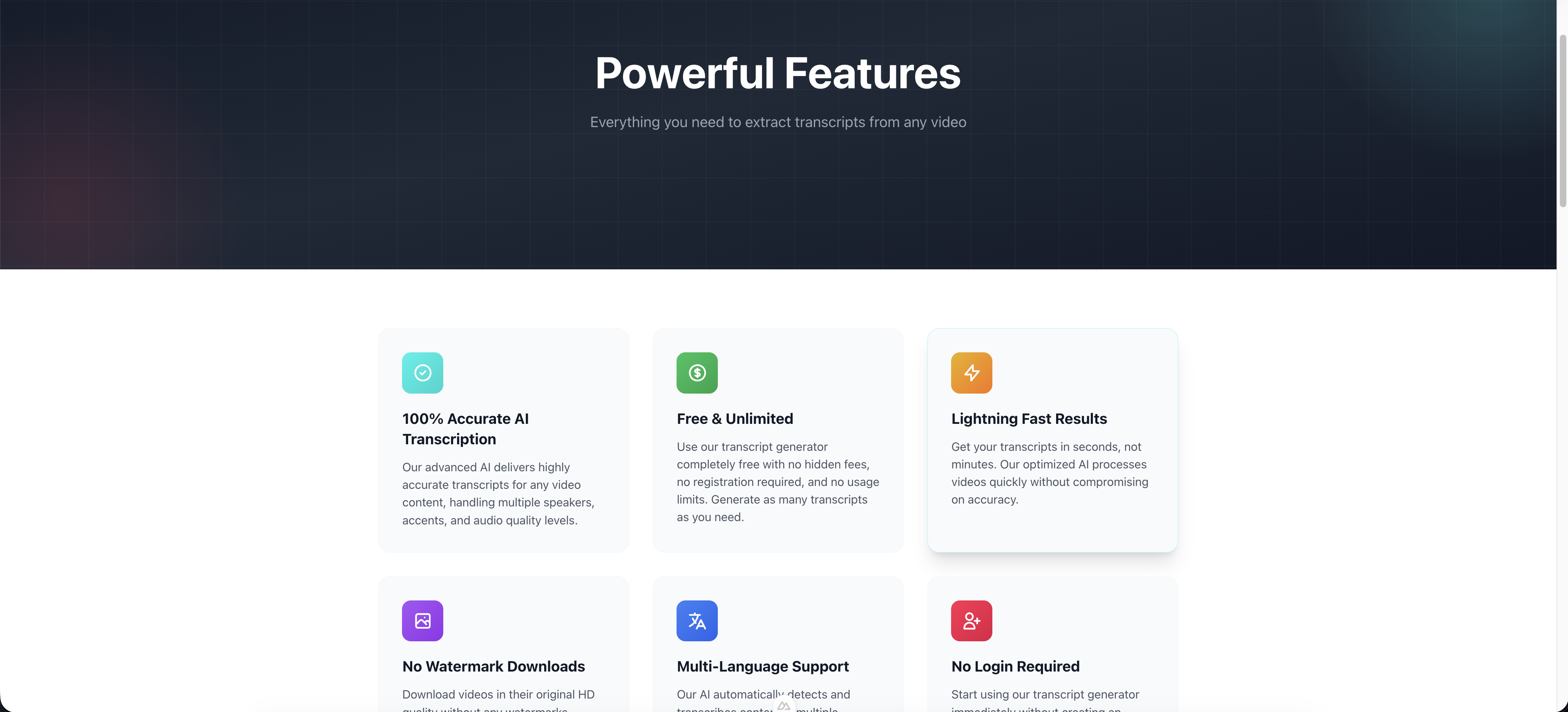 TranscriptGenerate