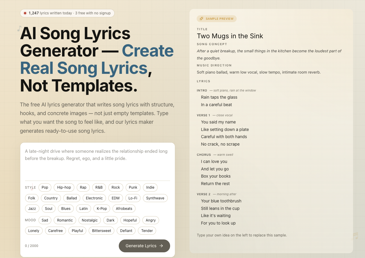 SongLyricsLab