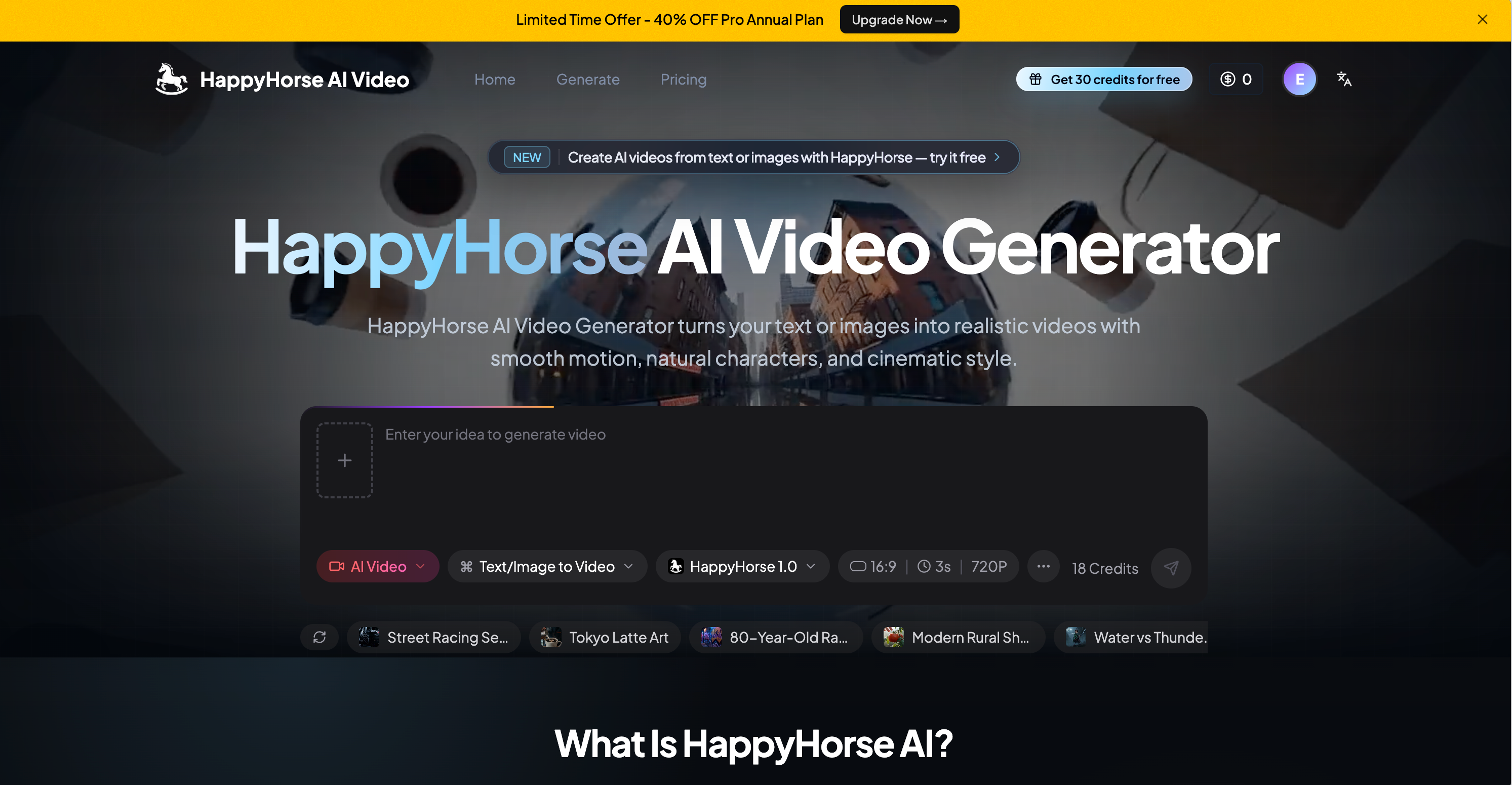 HappyHorse AI Video