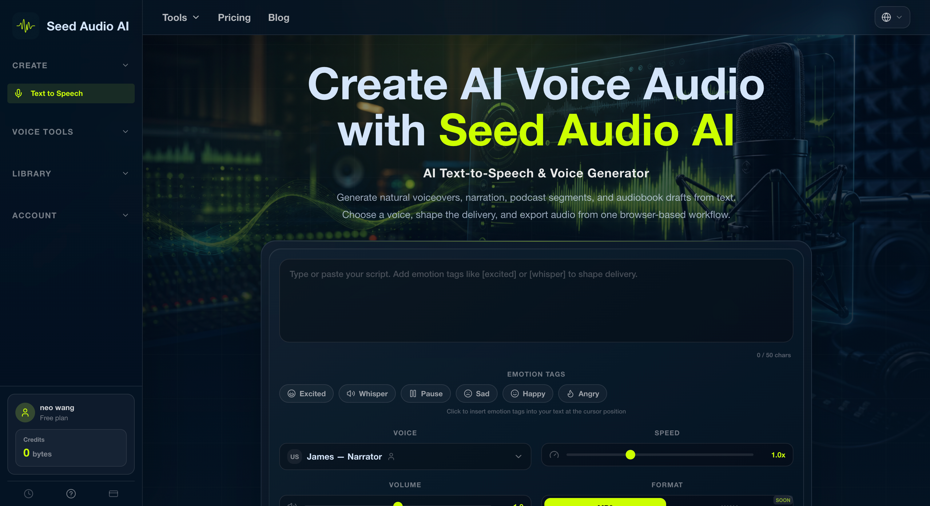 Seed Audio AI