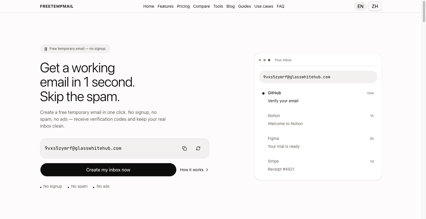 Freetempmail