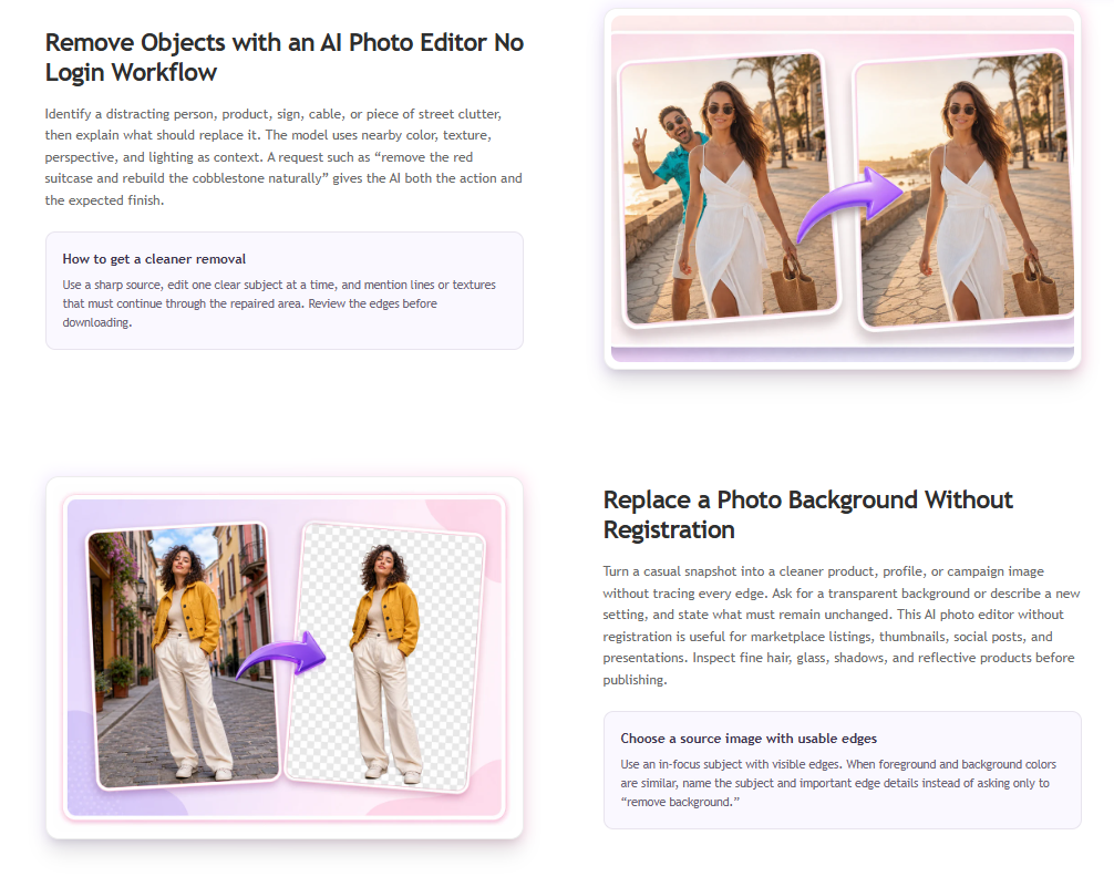 AI Photo Editor No Sign Up