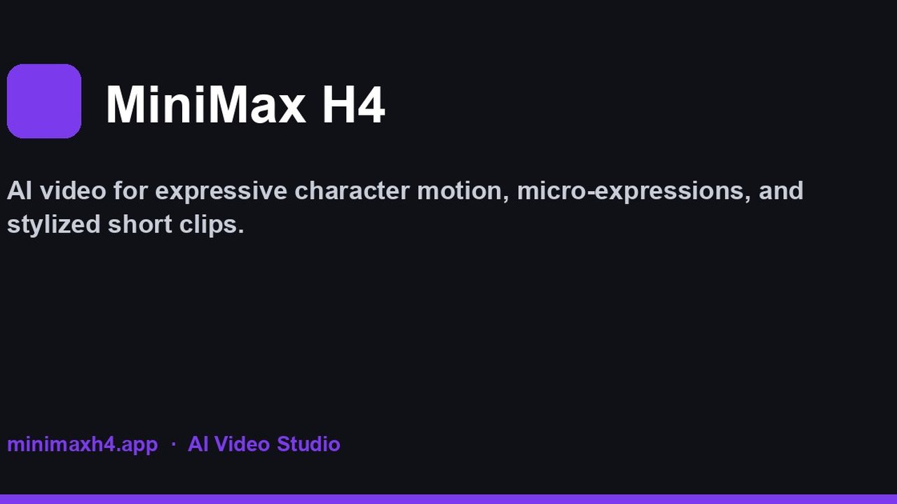 MiniMax H4