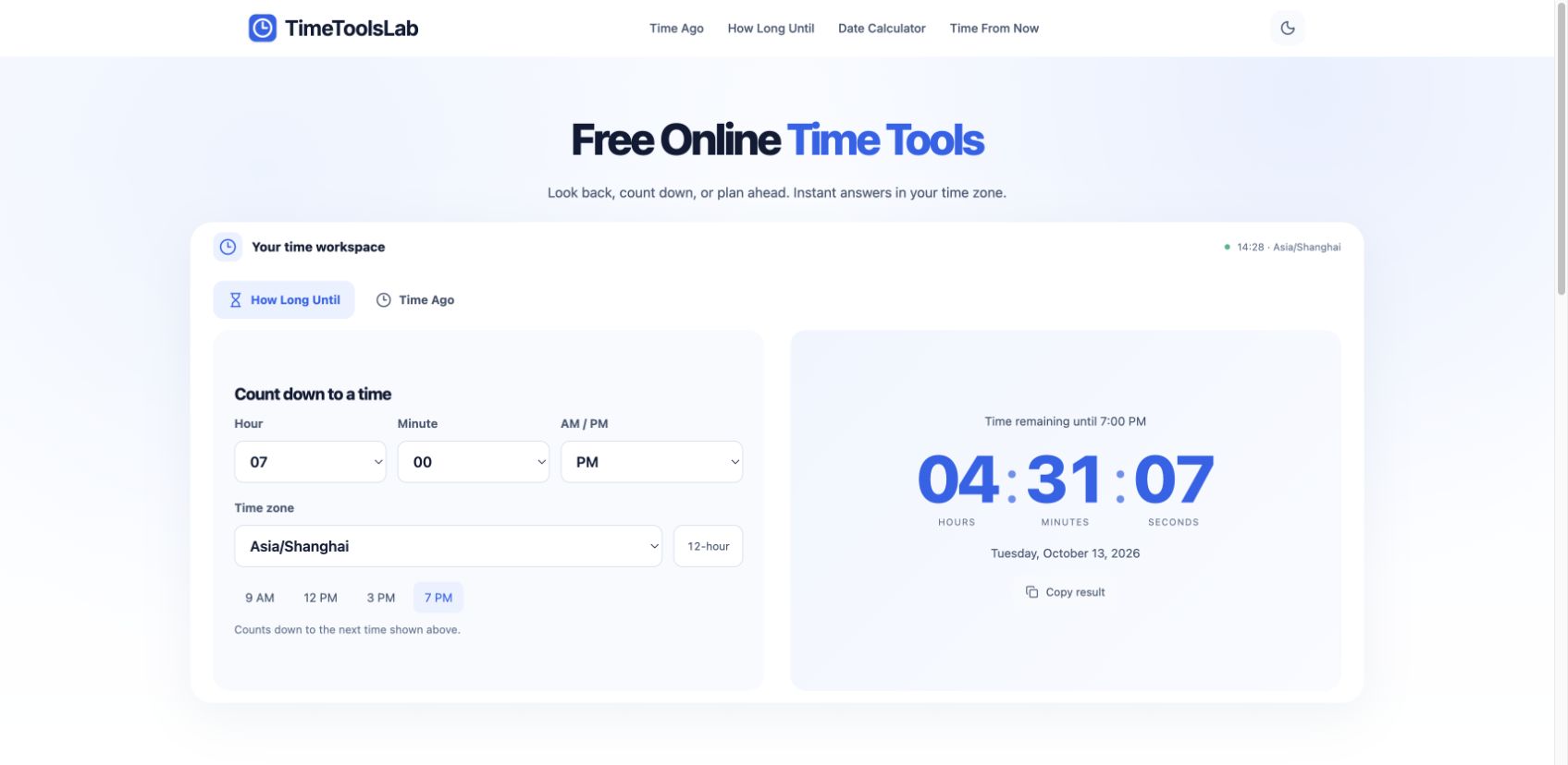 TimeToolsLab