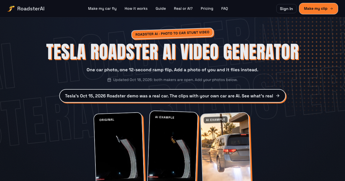 Roadster AI