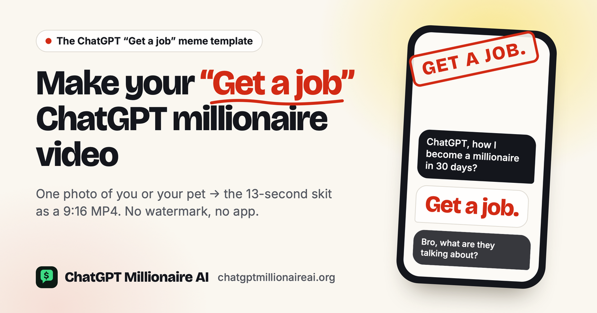 ChatGPT Millionaire AI