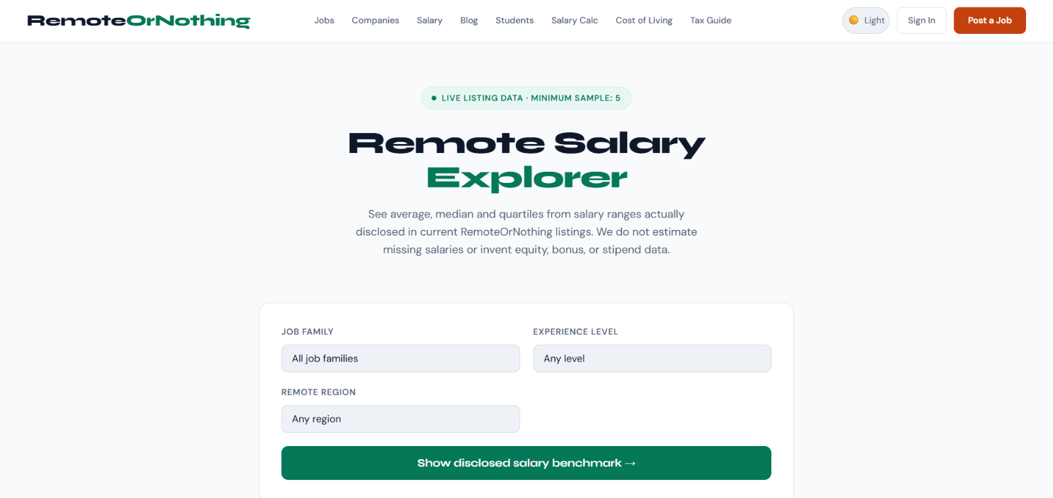 RemoteOrNothing