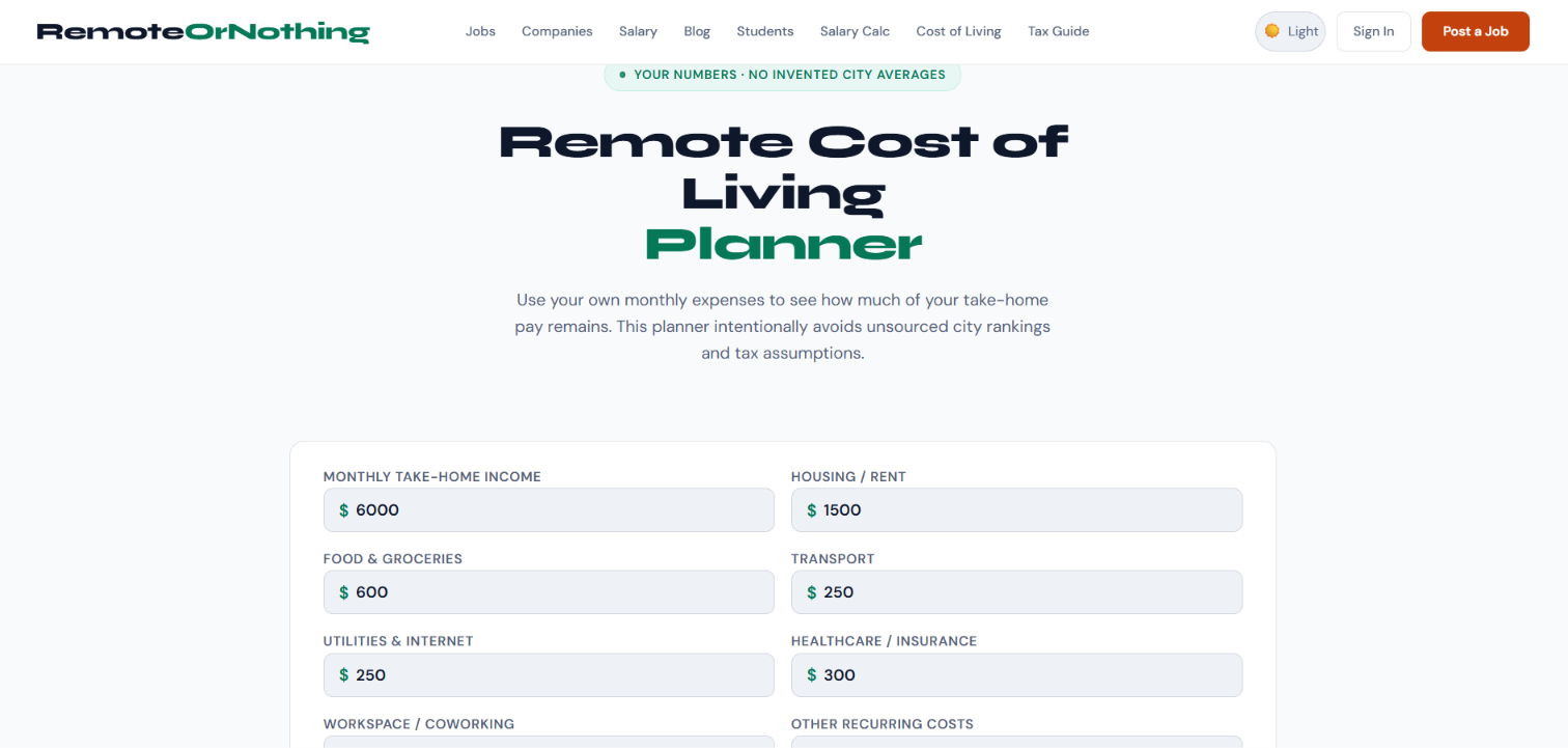RemoteOrNothing