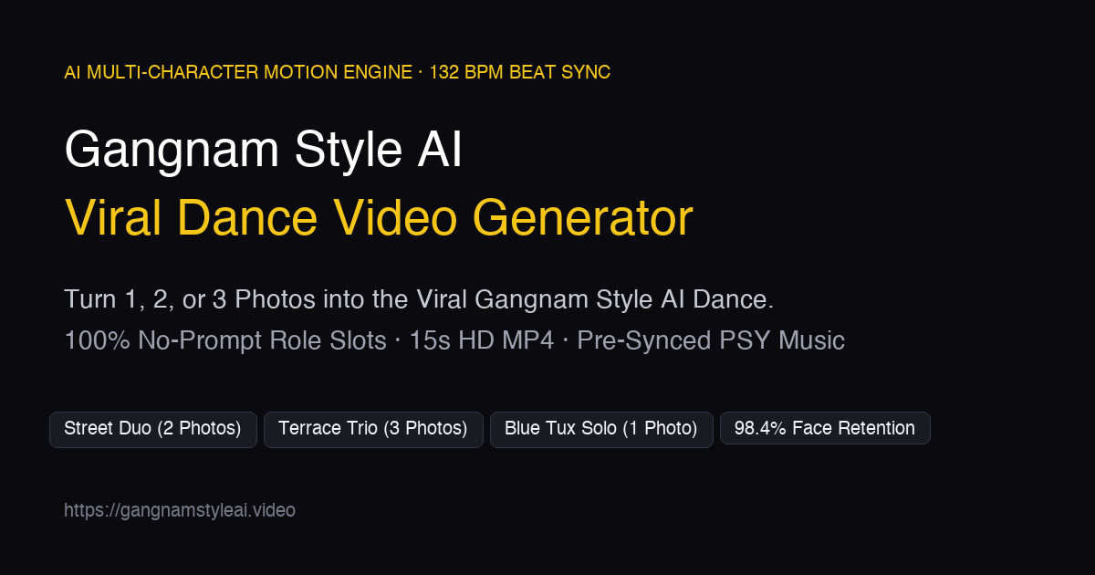 Gangnam Style AI Video Generator